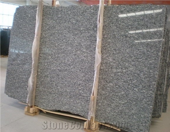 Wave White Granite Slab, China Grey Granite