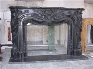 Grey Marble Fireplace Egypt