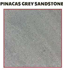 Arenisca Gris Pinacas, Pinacas Grey Sandstone Slabs