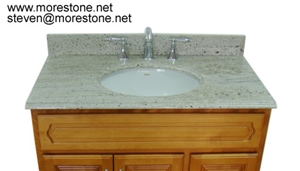 Kashmir White Standard Granite Vanitytop, Kashmir White Granite Bath Tops