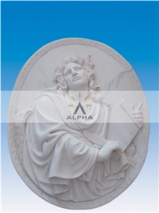 White Marble Relief