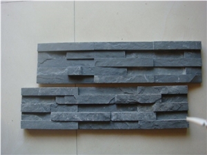 Yellow Slate Cultured Stone, Wall Cladding, Stacked Stone Veneer