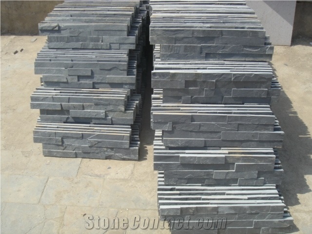 P018 Cultured Stone, Grey Slate Cultured Stone