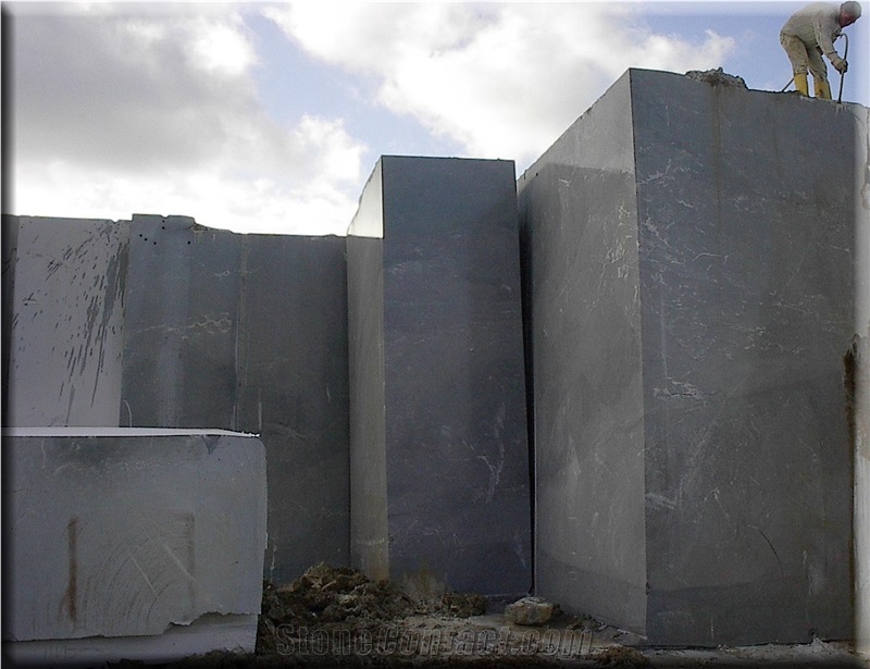 Gortynis Marble Block, Greece Grey Marble