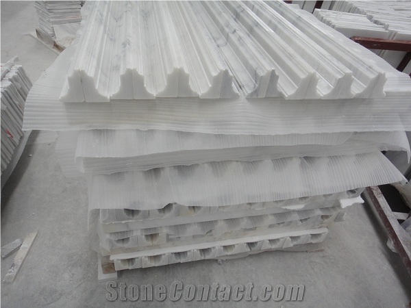 Sichuan White Marble Molding