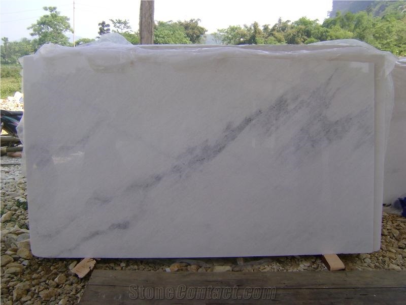 Vietnam White Marble, Pure White Marble Slabs