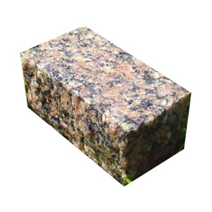 Granite Mezhirichinskij Multicolor Cube, Mezhyritske Red Granite