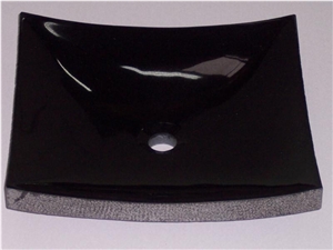 Black Stone Sink & Basin, Black Granite Basin
