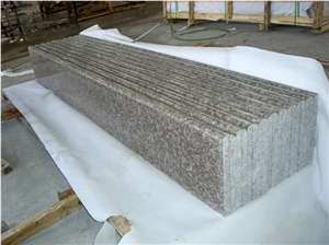 G687 Granite Stairs, Pink Granite Stairs
