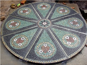 Pebble Stone Mosaic Pattern