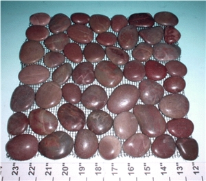 Red Pebble Tiles