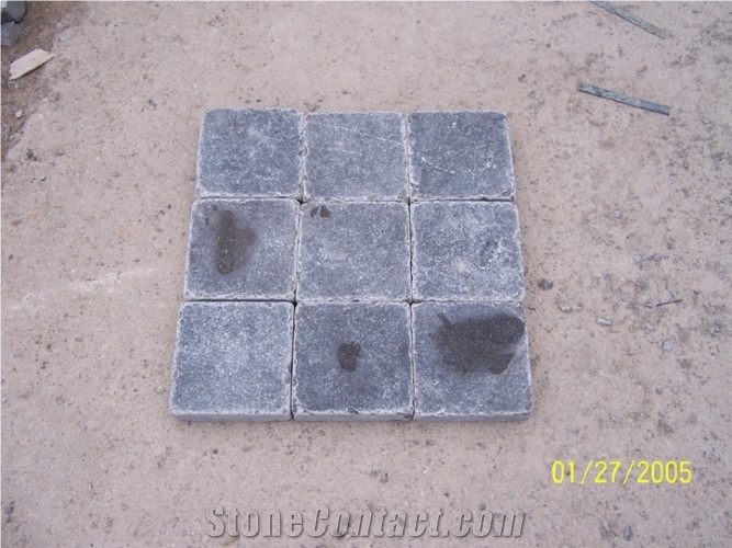 Tumbled Limestone Paving Stone, Black Limestone Paving Stone