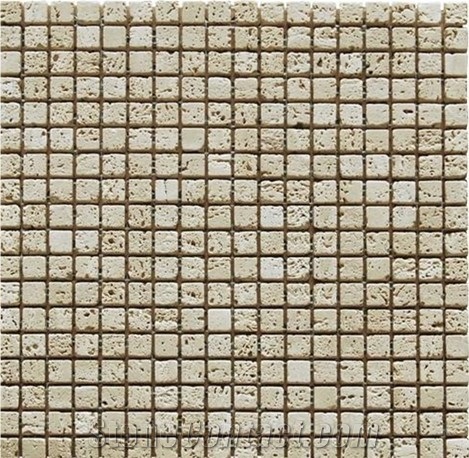 Beige Travertine Mosaic