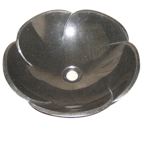 Black Galaxy Bathroom Sink, Galaxy Black Granite Sink