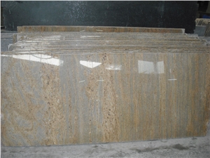 Kashmir Gold Countertop, Kashmir Gold Yellow Granite Countertop