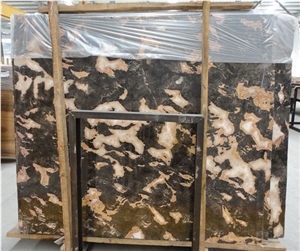 Golden Butterfly Natural Marble Slabs