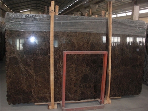 Spanish Dark Marron Emperador Marble Slabs