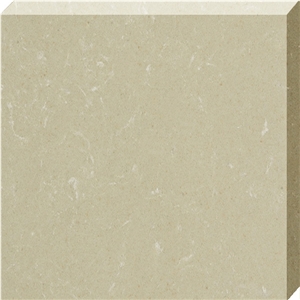 YUANDA Cream Marfil Engineered Quartz Slabs