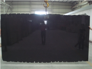 YUANDA Shanxi Black Granite Slabs Polished Absolute Stone