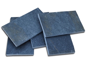 Karistou Quarzite - Black Blue - Brown, Karistou Quarzite Blue Quartzite Flagstone