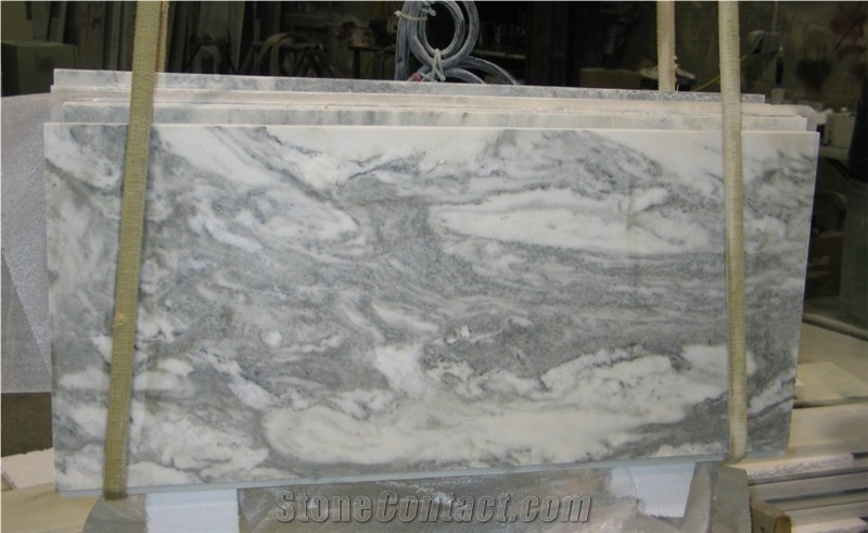 Crystal Stratus Danby, United States White Marble Slabs & Tiles