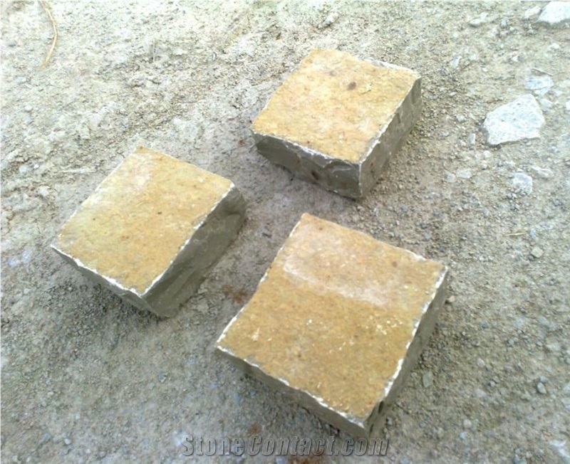 Tandur Yellow Limestone Slabs