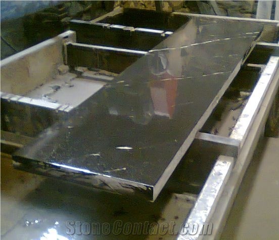 Natural Slate Counter Top, Llechwedd Black Slate Kitchen Countertops