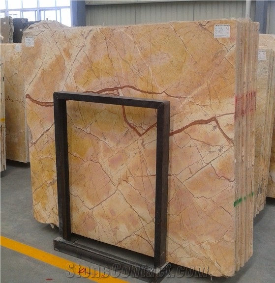 Yellow River Marble Slabs, Turkey Yellow Marble
