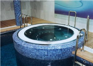 Glass Mosaic Pool Decks