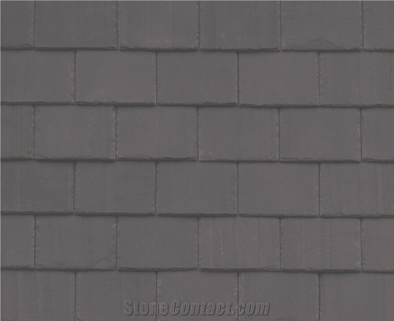 North Country Black Slate Roof Tiles