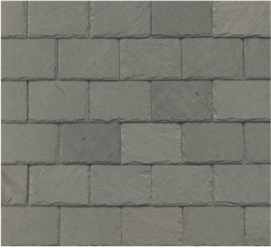 Semi-Weathering Grey - Green, Grey Slate Roof Tiles