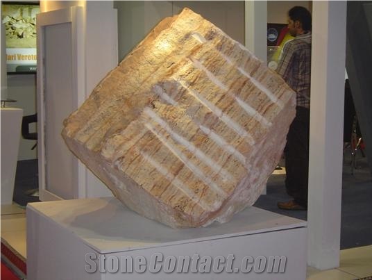 Stone Blooks -travertine, Iran Beige Travertine