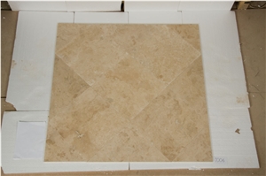 Ivory Classic Light Travertine Honed and Filled