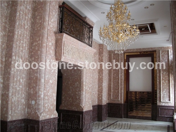 Marble Floor Marble Wall Hottel and Bathroom Use, Jude Shell Marble Tiles