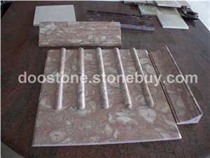 Marble Floor Slab, Jude Shell Marble Tiles