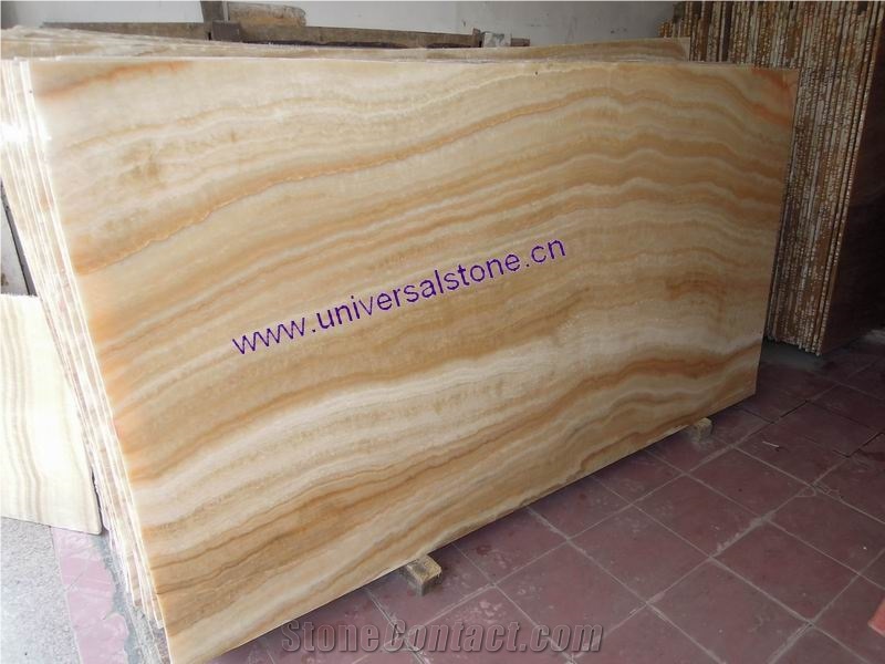 Translucent Yellow Onyx Glass Panel Z04 from China ...