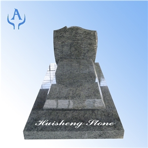 France Style Monument&Tombstone, Olive Green Granite