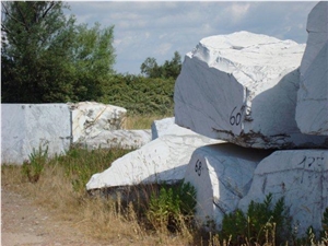 White Marble Blocks - Bianco Carrara