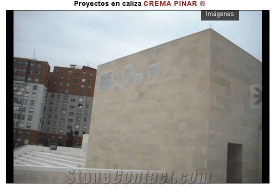 Crema Pinar, Spain Beige Limestone Slabs & Tiles