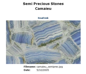 Camaieu - Semi Precious Stones
