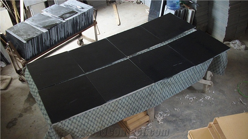 New Black Granite Tile & Slab