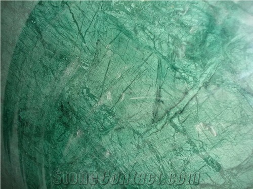 Big Green Marble Slab