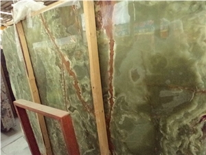 Green Jade Onyx Slab