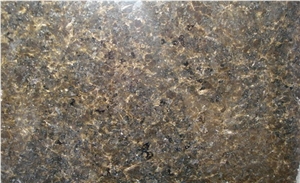 Indian Black Pearl Polished Granite Slab