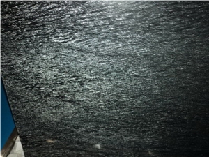 Silver Drill Meteor Marble Slab
