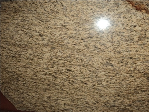 Tiger Yellow Polished Granite Slab