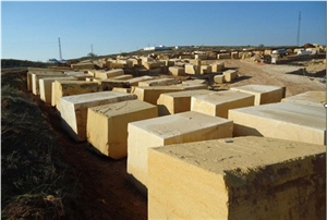 Spanish Sandstone, Arenisca Floresta Beige Sandstone Block