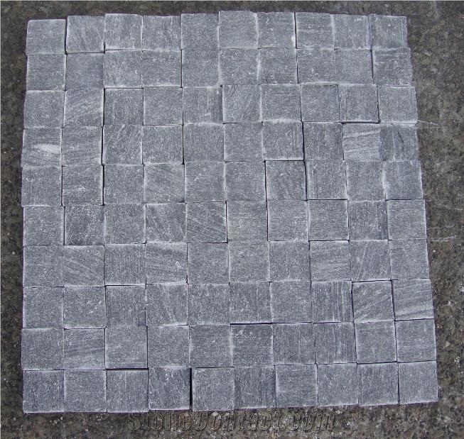 Bohdikov Marble Cubes for Landscaping, Grey Marble
