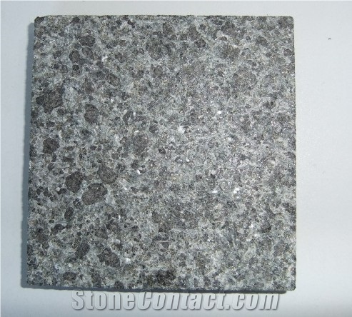 G684 Granite,Fuding Black Granite,flamed Black Granite Slabs & Tiles