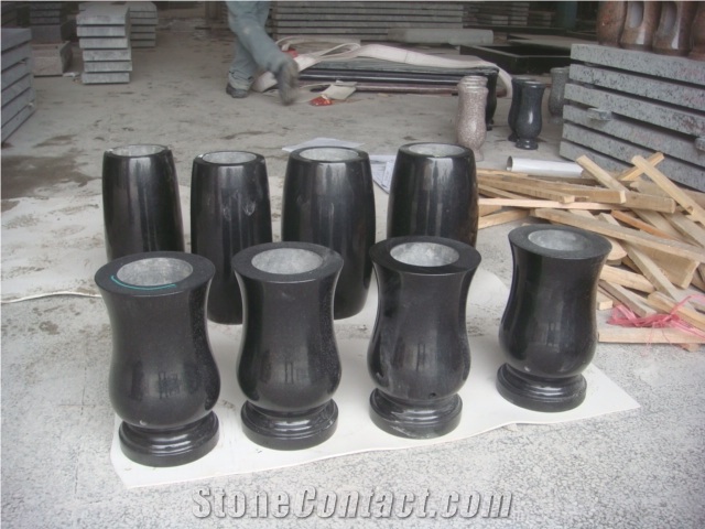 Granite Stone Vases
